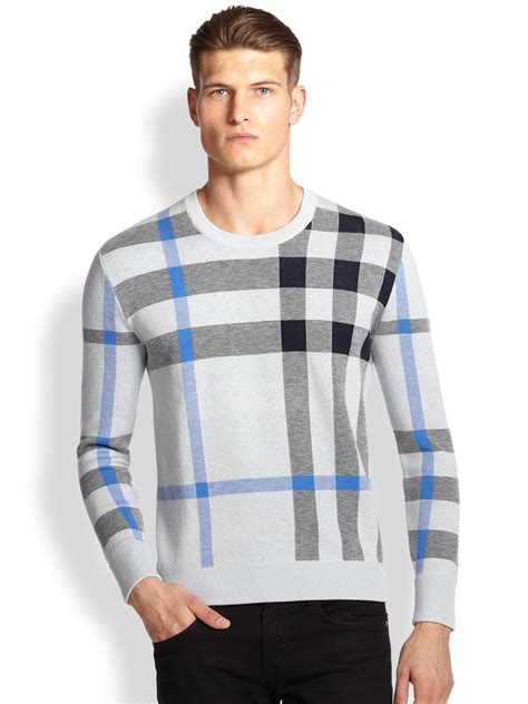 burberry brit mens sweater|Burberry sweatshirt men 5th off.